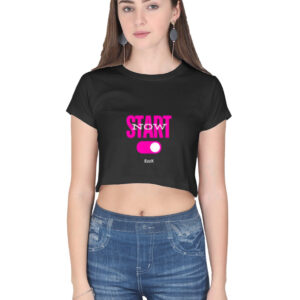 Start Now | Crop Top | EzzX