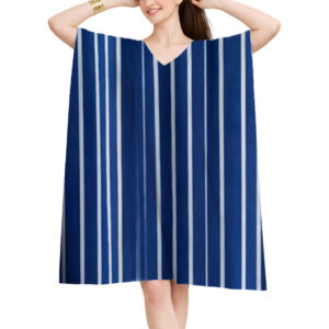 Blue Essence | AOP Female Kaftan | EzzX