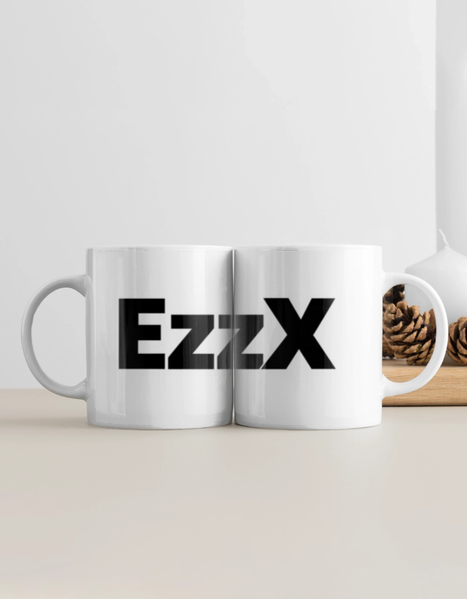 EzzX Signature Mug | White Coffee Mug | EzzX